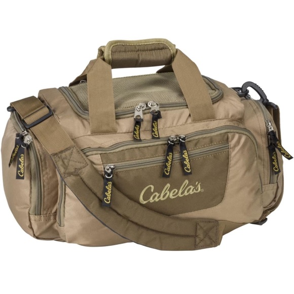 Cabela's Bags Cabelas Nylon Crossbody Duffle Travel Bag Adjustable